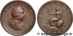 UNITED KINGDOM 1/2 Penny Georges III 1799 Soho