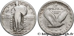 ÉTATS-UNIS D&nbsp;AMÉRIQUE 1/4 Dollar Liberté 1925 Philadelphie