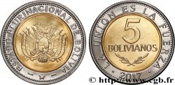 BOLIVIE 5 Bolivianos 2017 Vantaa