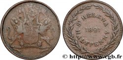 SAINT HELENA 1/2 Penny 1821 