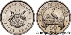 OUGANDA 50 Cents 1976 Llantrisant