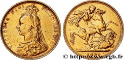 GOLD, PALLADIUM & PLATINUM INVESTMENT 1 Souverain Victoria buste du jubilé 1890 Sydney