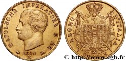 ITALY - KINGDOM OF ITALY - NAPOLEON I 40 Lire 1810 Milan