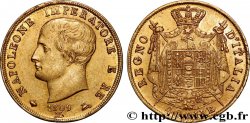 ITALY - KINGDOM OF ITALY - NAPOLEON I 40 Lire 1809 Milan