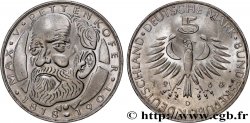 ALEMANIA 5 Mark chimiste Max Joseph von Pettenkofer 1968 Munich EBC 