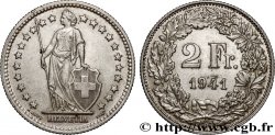 SUIZA 2 Francs Helvetia 1941 Berne - B