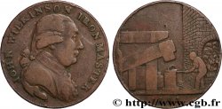 ROYAUME-UNI (TOKENS) 1/2 Penny John Wilkinson (Warwickshire 1793 