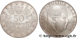 AUSTRIA 50 Schilling 80e anniversaire de la naissance du chancelier Julius Raab 1971 