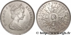 UNITED KINGDOM 25 New Pence (1 Crown) 80e anniversaire de la reine mère 1980 