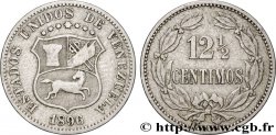 VENEZUELA 12 1/2 Centimos 1896 Philadelphie