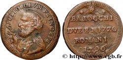 VATICAN AND PAPAL STATES 2 1/2 Baiocchi St Pierre 1796 Rome