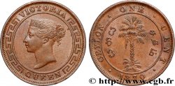 CEYLON 1 Cent Victoria 1870 