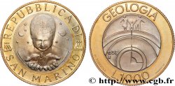 SAN MARINO 1000 Lire enfant de l’univers / la géologie 1998 Rome - R fST 