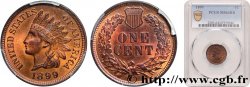 UNITED STATES OF AMERICA 1 Cent tête d’indien, 3e type 1899 Philadelphie