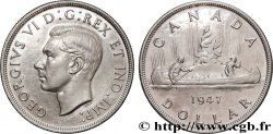 CANADA - GEORGES VI 1 Dollar Georges VI 1947 