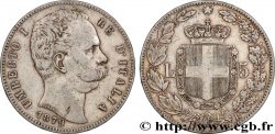 ITALIE - ROYAUME D&nbsp;ITALIE - HUMBERT Ier 5 Lire  1879 Rome