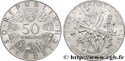 AUSTRIA 50 Schilling exposition florale internationale de Vienne 1974 Vienne AU 