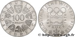 AUTRICHE 100 Schilling J.O. d’hiver d’Innsbruck 1976 (1974) Vienne