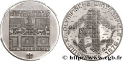 AUSTRIA 100 Schilling Proof Jeux Olympique d’Innsbruck (1975) Halle