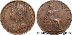 ROYAUME-UNI 1 Penny Victoria “old head” 1900 Londres