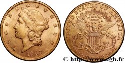 OR, PALLADIUM ET PLATINE INVESTISSEMENT 20 Dollars  Liberty  1907 San Francisco