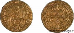 BRABANT - DUCHÉ DE BRABANT - JEANNE ET WENCESLAS Pieter d or ou gouden peter ou piètre d or c. 1380-1381 Louvain