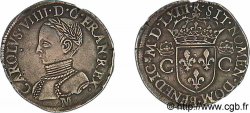 CHARLES IX Teston, 2e type 1563 (MDLXIII) Toulouse AU