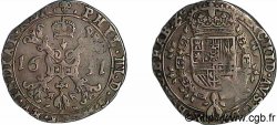 PAYS-BAS ESPAGNOLS - DUCHÉ DE BRABANT - PHILIPPE IV Quart de patagon 1631 Bruxelles