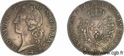 LOUIS XV DIT LE BIEN AIMÉ Écu dit &nbsp;au bandeau&nbsp; 1765 Lyon