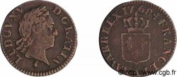 LOUIS XV DIT LE BIEN AIMÉ Liard dit &nbsp;à la vieille tête&nbsp; 1768 Paris