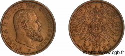 ALLEMAGNE - ROYAUME DE WURTTEMBERG - GUILLAUME II 20 marks or, 1er type 1894 F, Stuttgart