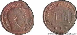 MAXIMIEN HERCULE Follis ou nummus