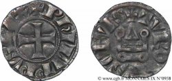 PHILIPPE IV LE BEL Obole tournois à l O rond c. 1285-1290 