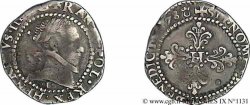 HENRI III Demi-franc au col plat 1578 Limoges