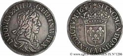 LOUIS XIII Écu, buste drapé et cuirassé (2e buste de Jean Warin) 1643 Paris, Monnaie de Matignon XF