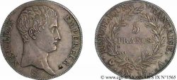 5 francs Napoléon empereur, calendrier révolutionnaire 1805 Paris F.303/1