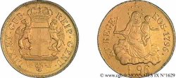 ITALIA - REPUBLICA DE GENOVA 96 lires en or 2e type 1796 Gênes