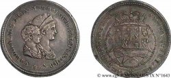 ROYAUME D ÉTRURIE - CHARLES-LOUIS et MARIE-LOUISE Dena ou 10 lires 1er type 1803 Florence