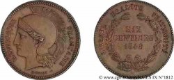 Concours de 10 centimes, essai de Rogat 1848 Paris F.3153 /