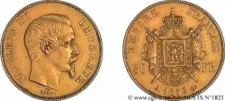 50 francs or Napoléon III tête nue 1856 Paris F.547/3