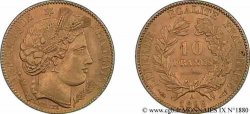 10 francs Cérès Troisième république 1899 Paris F.508/5 AU 
