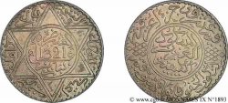 MAROC - ALAOUITES - MOULAY ABDOUL AZIZ Ier 10 dirhams ou rial 1904 Paris 