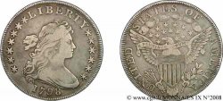 ÉTATS-UNIS D AMÉRIQUE Dollar  Heraldic eagle  1798 Philadelphie SS 