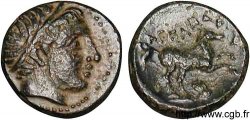 MACÉDOINE - ROYAUME DE MACÉDOINE - ALEXANDRE III LE GRAND Demi-unité de bronze, (PB, Æ 16)