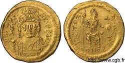 JUSTIN II Solidus au buste barbu