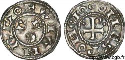 LANGUEDOC - COUNTY OF TOULOUSE - PONS Coinage as a relative of Henry I of France Denier c. 987-996 Toulouse