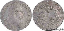 LOUIS XIV &nbsp;THE SUN KING&nbsp; Demi-écu aux trois couronnes 1709 Reims XF