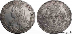 LOUIS XV DIT LE BIEN AIMÉ Écu aux branches d olivier, buste habillé 1728 Amiens TTB