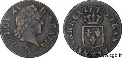 LOUIS XV DIT LE BIEN AIMÉ Liard dit &nbsp;à la vieille tête&nbsp; 1773 Lille