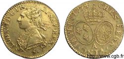 LOUIS XVI Louis d’or aux écus ovales 1774 Paris MBC+